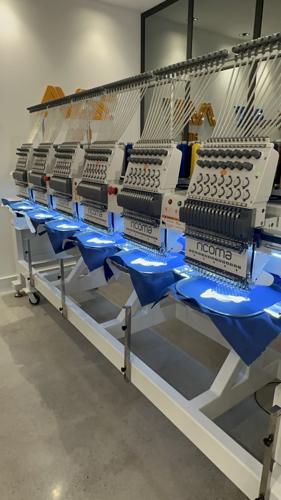 Máquinas Ricoma em operação