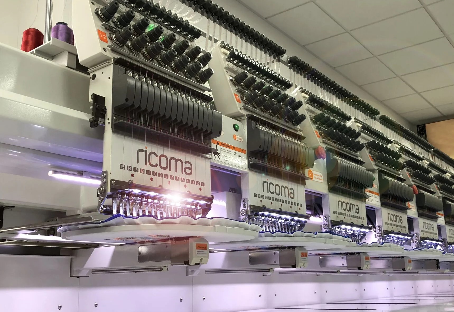 Máquinas Ricoma - Galeria Bordados